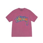 Stussy Thermal Stock Tee berry