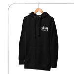 stussy hawaii hoodie black