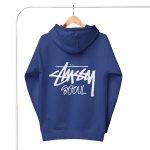 stussy seoul hoodie blue