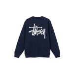 Stussy Basic Crew dark blue