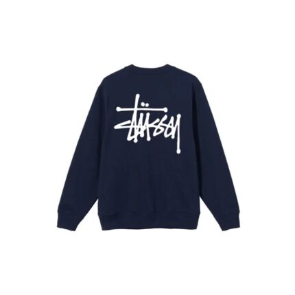 Stussy Basic Crew dark blue