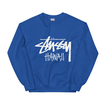 Stussy Hawaii Sweatshirt blue