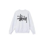 stussy grey sweatshirt