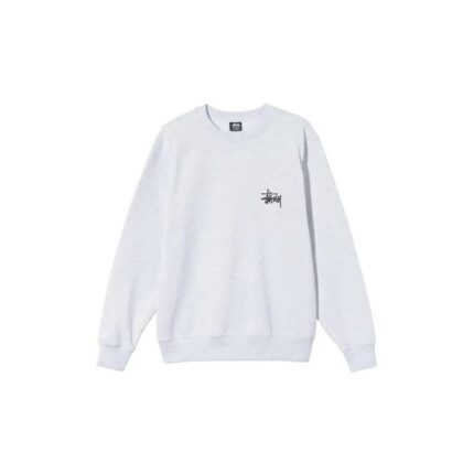 stussy grey sweatshirt