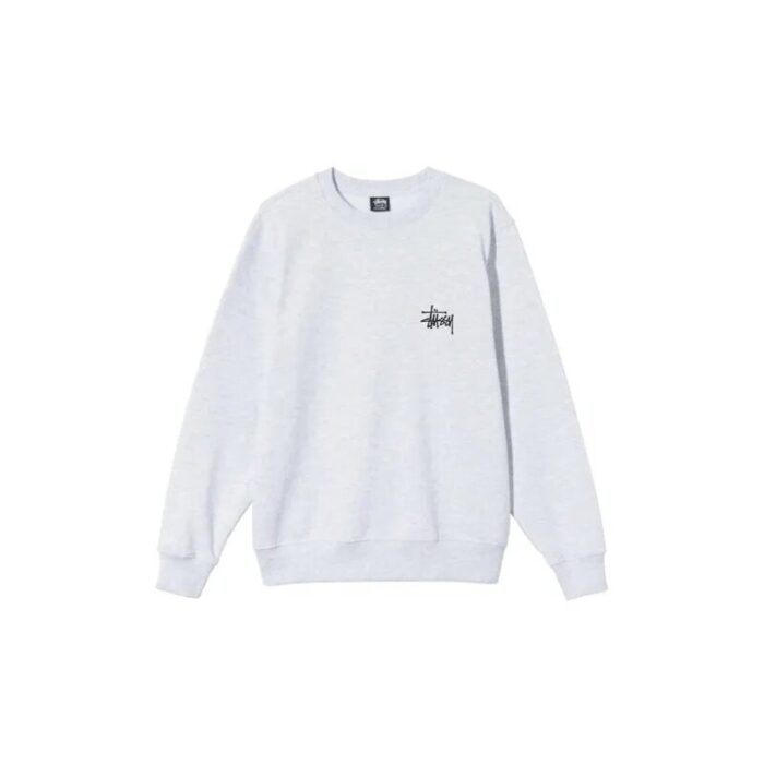 stussy grey sweatshirt